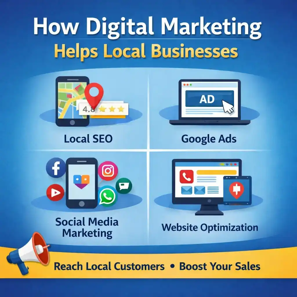 How Digital Marketing Helps Local Businesses: Complete Growth Guide