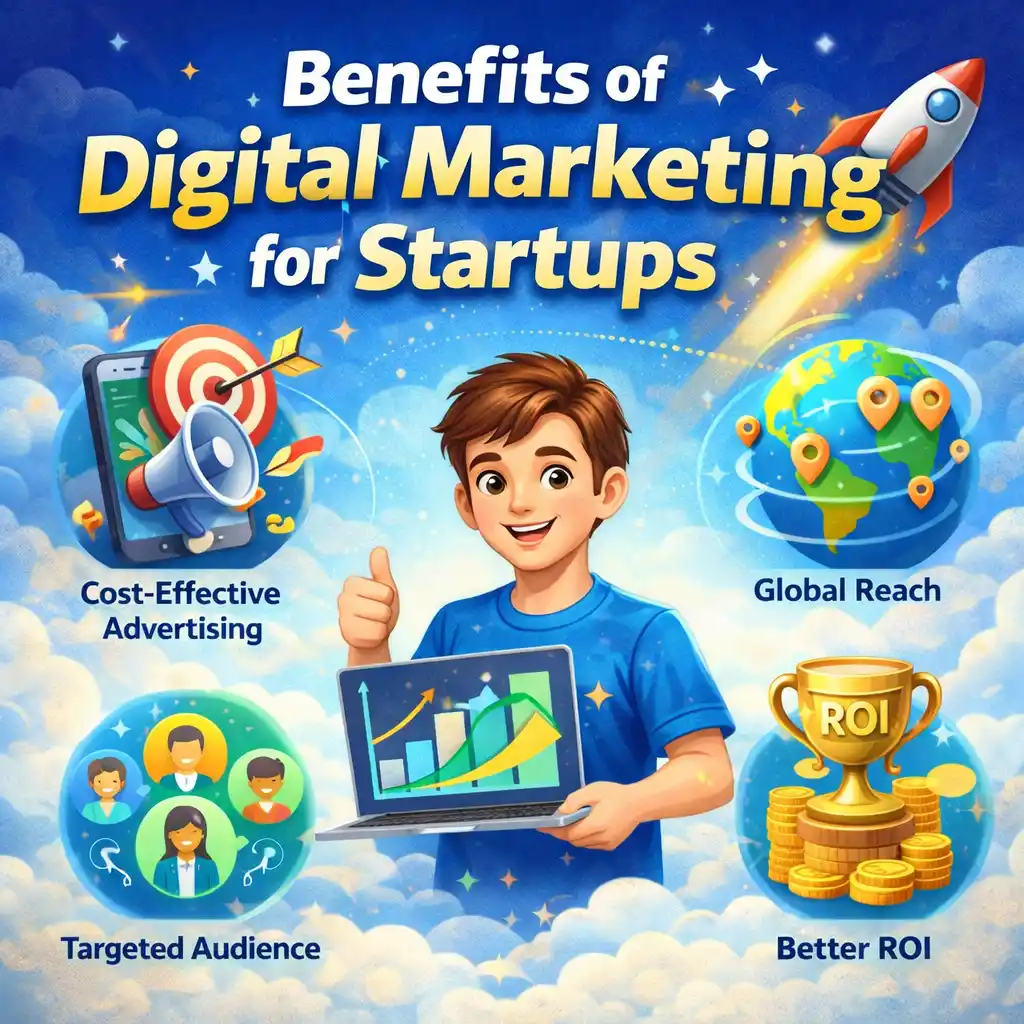 Benefits of Digital Marketing for Startups