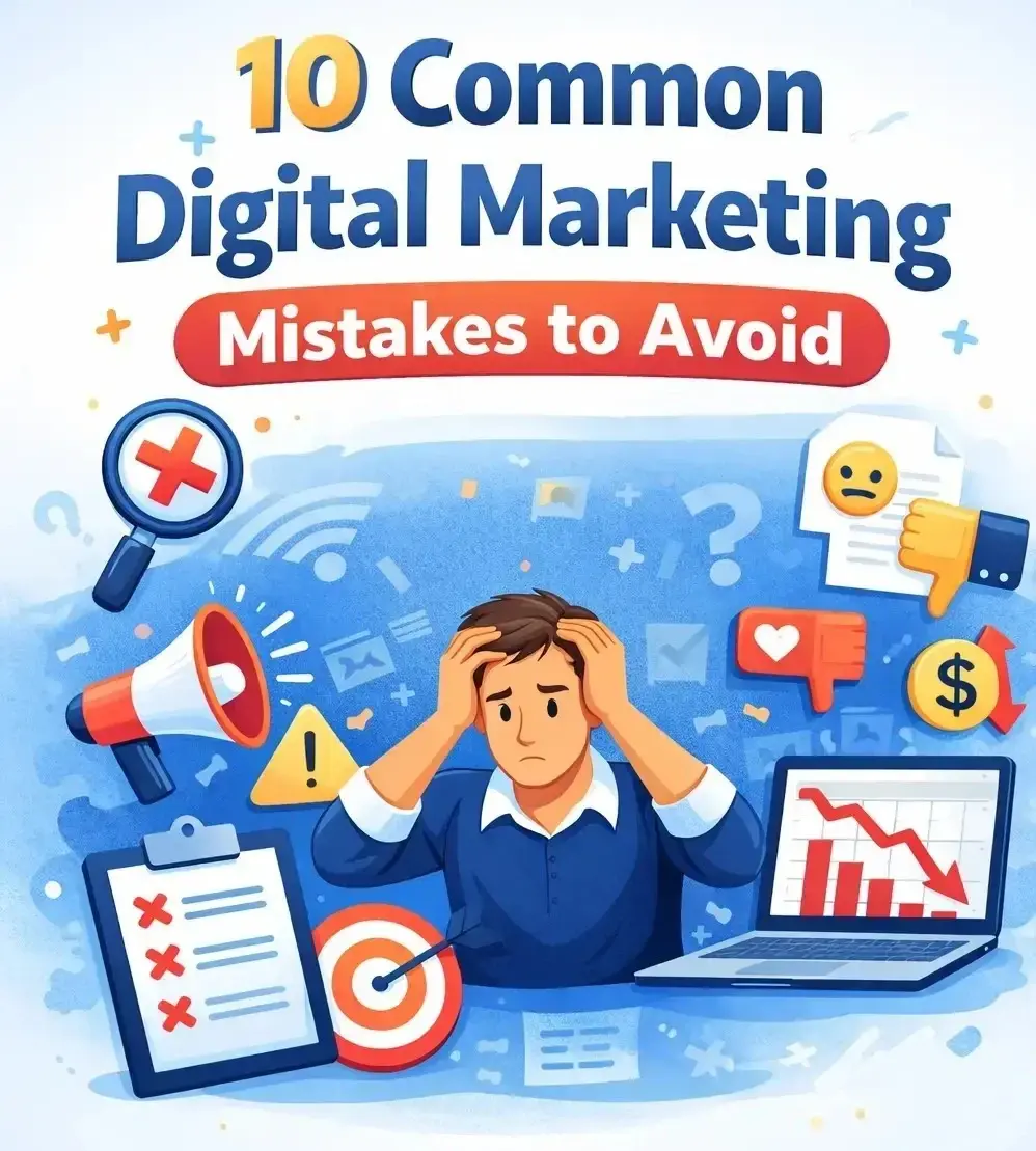 10 Common Digital Marketing Mistakes to Avoid